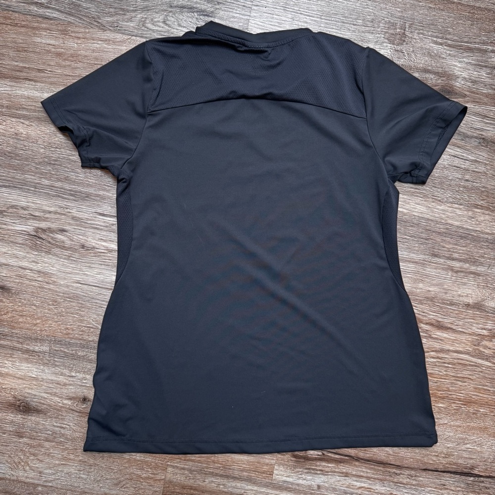 Gymshark Black Short Sleeve Athleisure Wear Top Med - Picture 5 of 8